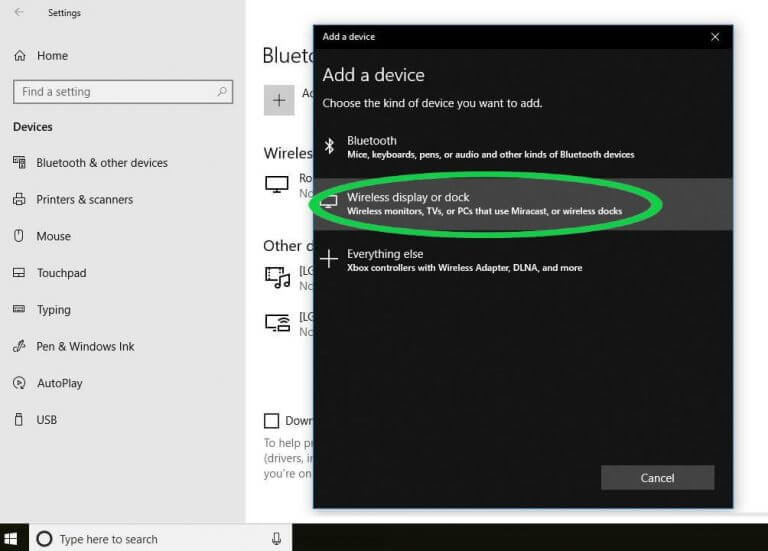 Roku-Bildschirmspiegelung funktioniert nicht unter Windows 10