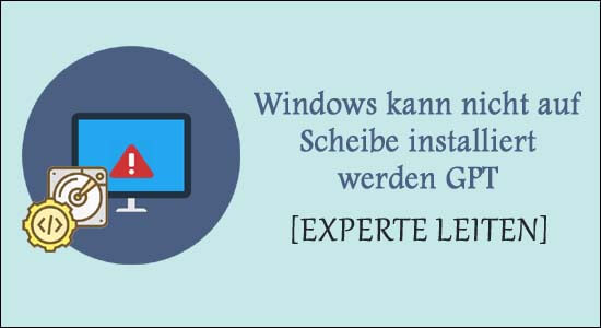 Windows Kann Auf Dem Datenträger Nicht Installiert Werden Gpt FIX: Windows kann nicht auf diesem Datenträger installiert werden. Die
