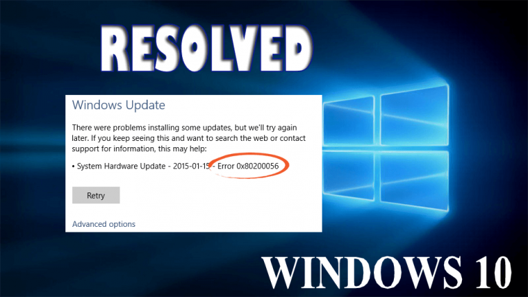 behebt man den Windows 10-Upgrade-Fehlercode 0x80200056