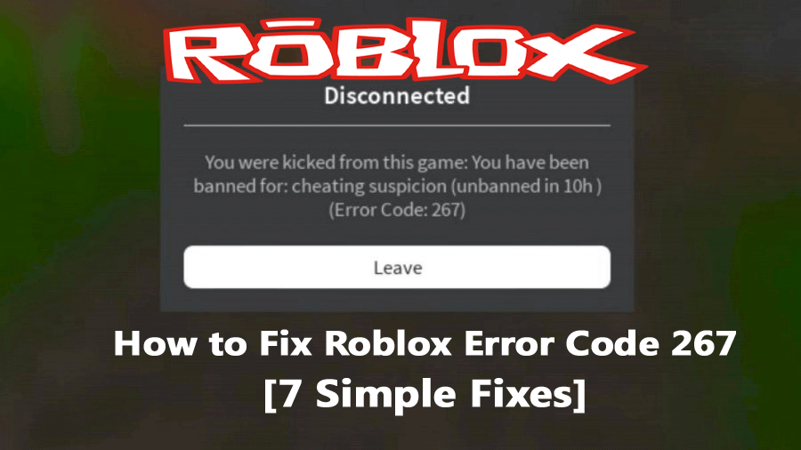 Roblox-Fehlercode 267 