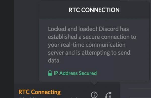 Discord steckt auf Problem RTC-Verbindung fest
