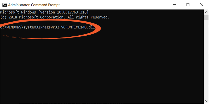 VCRUNTIME140.dll fehlt Windows 10