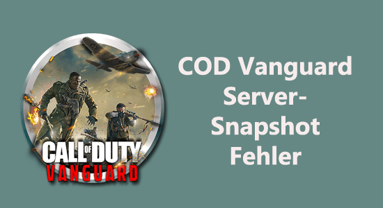 CoD Vanguard Server-Snapshot-Fehler