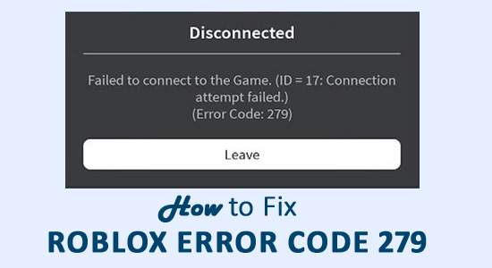 Fehlercode 279 in Roblox