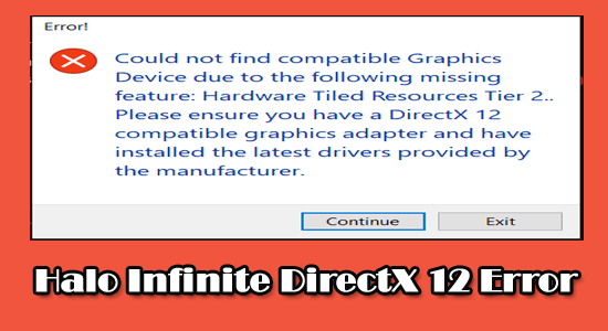 DirectX 12-Fehler Halo Infinite