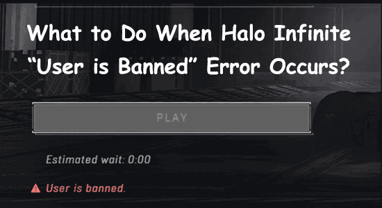 Benutzer ist Halo Infinite gesperrt