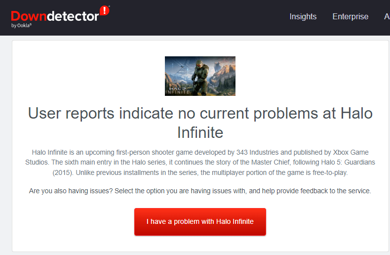 Benutzer ist Halo Infinite gesperrt