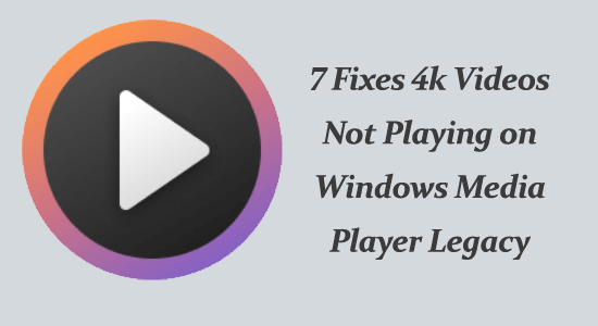 4K-Videos werden auf dem alten Windows Media Player nicht abgespielt